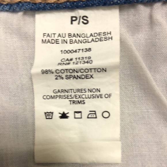 GARAGE Denim Zip Front Mini Skirt S NWT - Picture 6 of 8